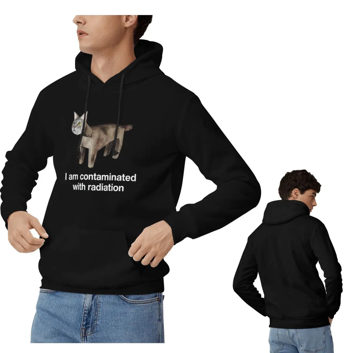 Winter Clothing Meme - Hoodie Meme Lucu Radiasi Kucing Terkontaminasi