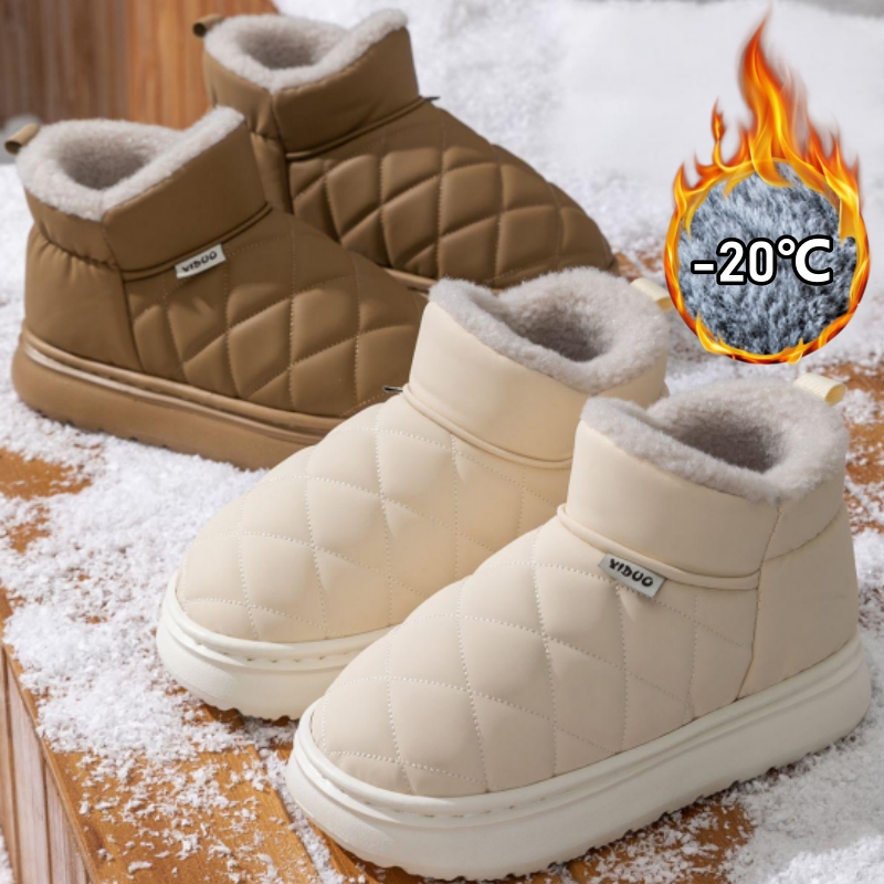 Snow Boot Fur Lined - Sepatu Bot Salju Wanita Anti Air
