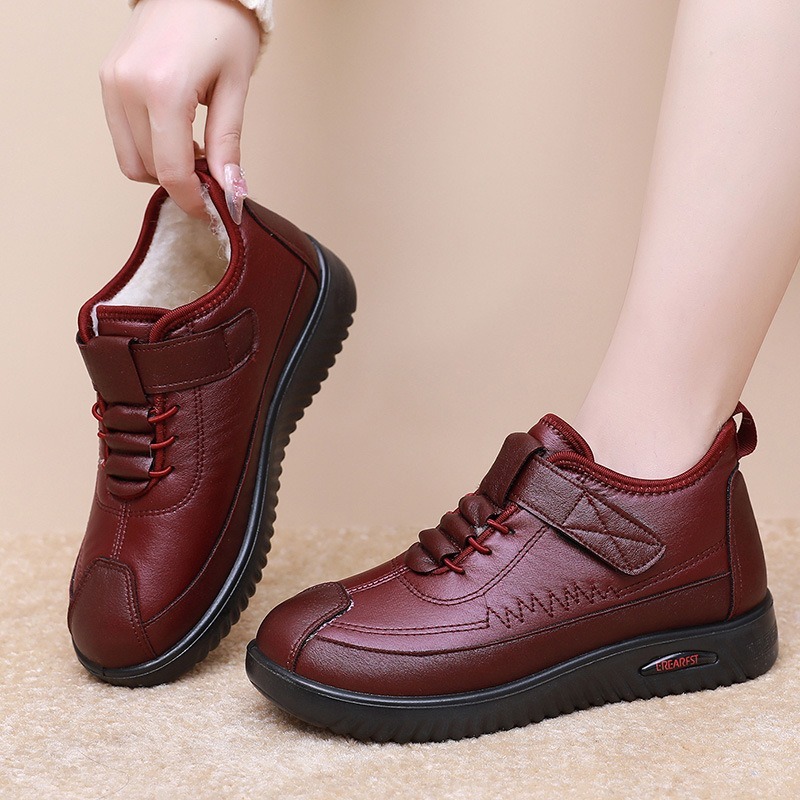 Snow Boot Fur Lined - Sepatu Bot Wanita Musim Dingin Hangat