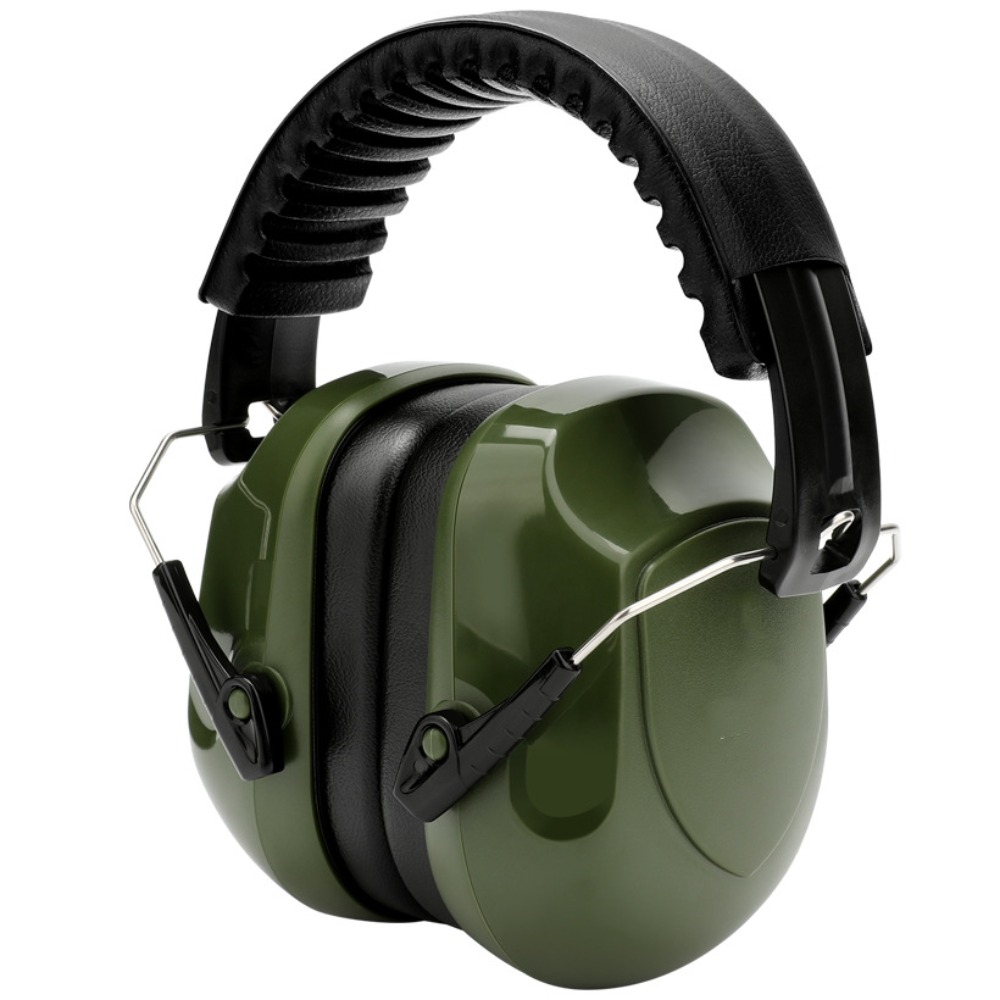 Ear Muff Foldable - Pelindung Telinga SNR-34dB yang Dapat Disesuaikan,