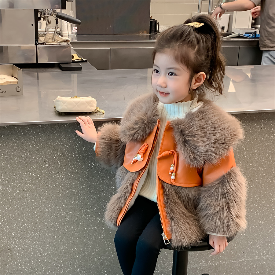 Winter Clothing Activities For Toddlers - Jaket Kulit Bayi Perempuan Musim Gugur