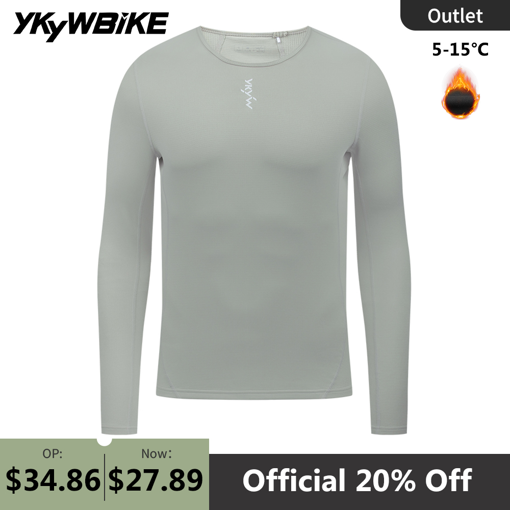 Winter Clothing Layers - YKYWBIKE Kaos Bersepeda Pria Lapisan Dasar