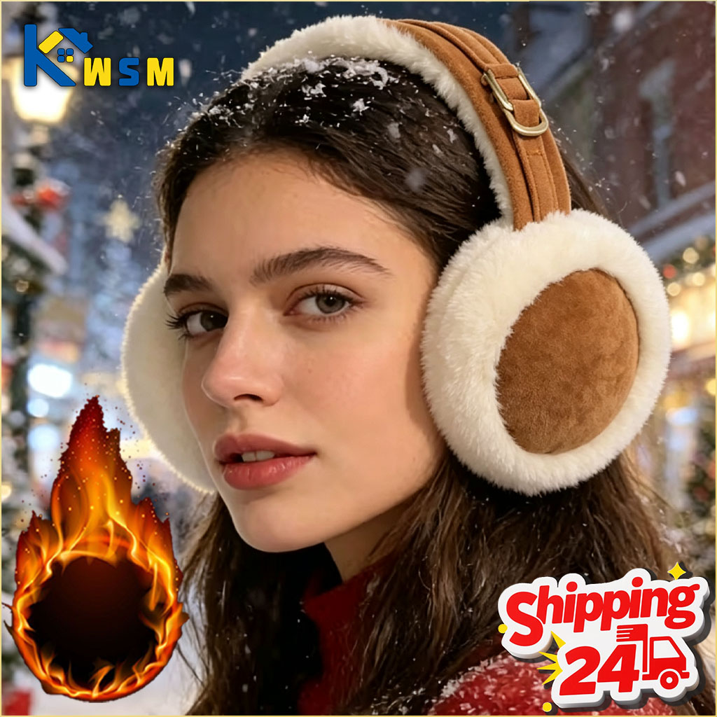 Ear Muff Foldable - 1-3PC Penutup Telinga Musim Dingin Lembut