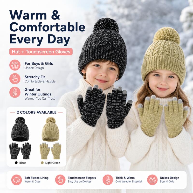 Set Sarung Tangan Layar Sentuh - Knit Glove Touch Screen ulasan dan harga