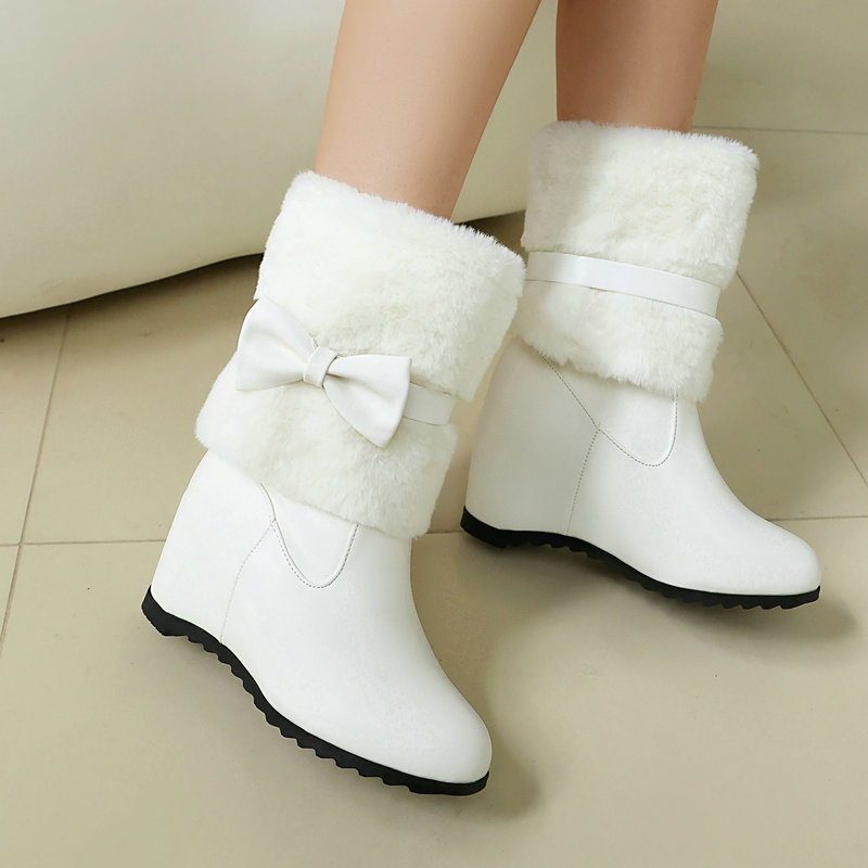 Sepatu Bot Salju Wanita Hitam  - Snow Boot Fur Lined ulasan dan harga