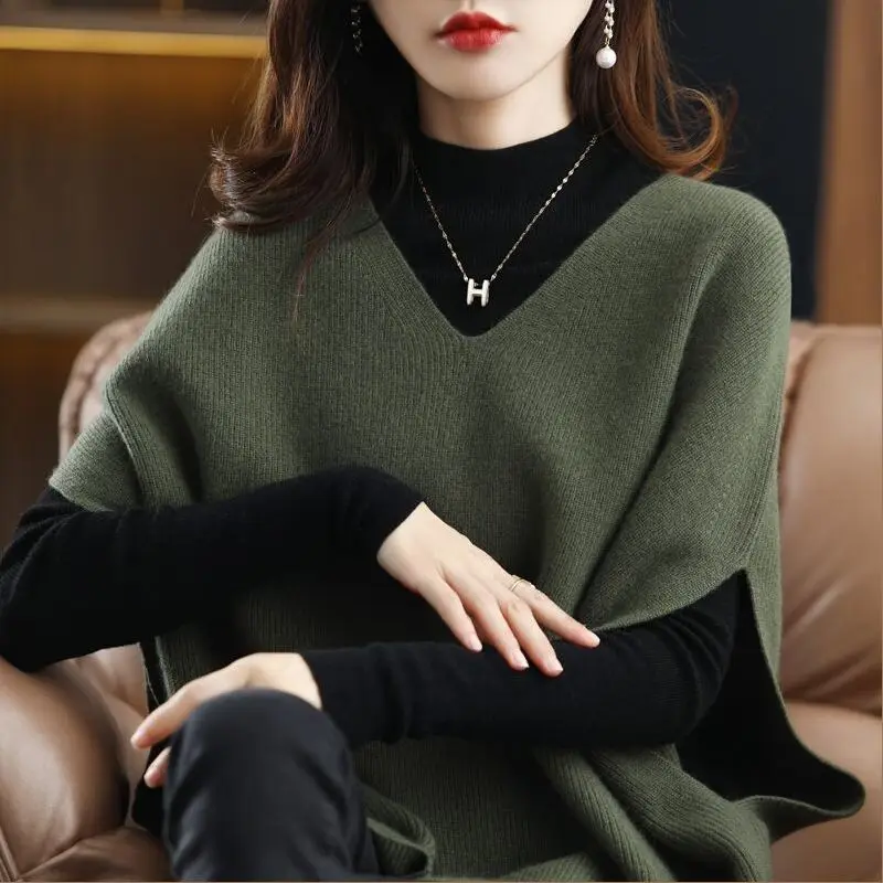 Rompi Rajut Baru Musim Gugur M - Winter Clothing Trends 2025 Women'S ulasan dan harga