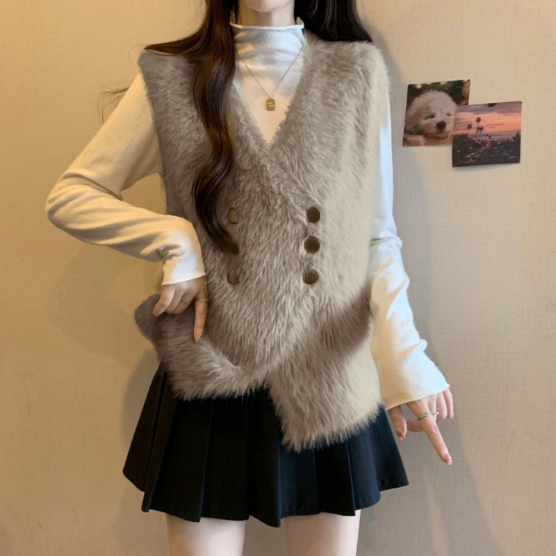 Rompi Rajut Wanita Cardigan Pa - Winter Clothing Trends 2025 Women'S ulasan dan harga