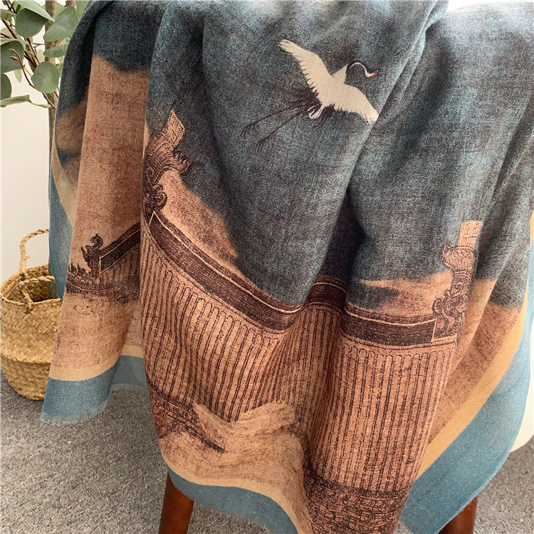 Syal Rumbai Kasmir Murni Mencu - Winter Clothing Hong Kong ulasan dan harga