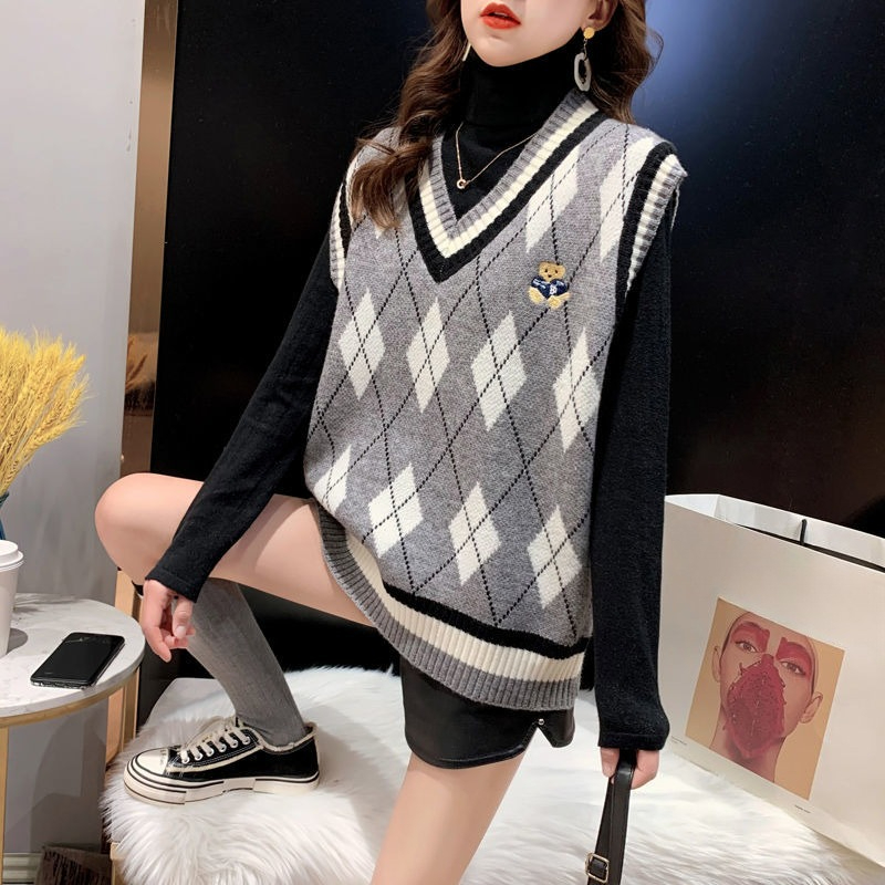Rompi Rajut Merah untuk Wanita - Winter Clothing Trends 2025 Women'S ulasan dan harga