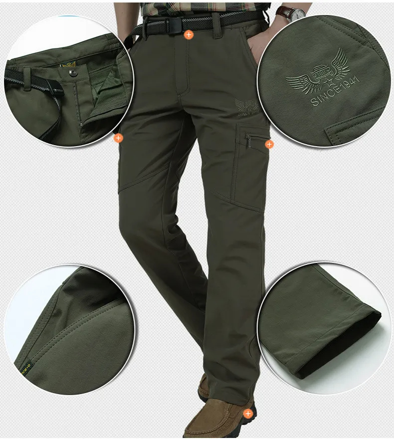 Celana kargo pria, celana karg - Winter Clothing Layers ulasan dan harga