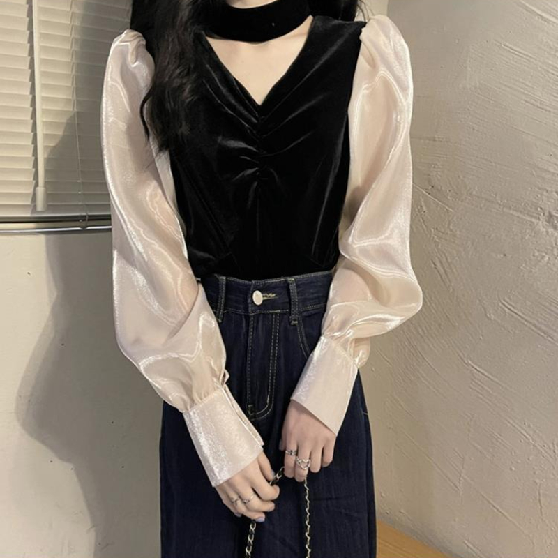 Dengan Lengan Mengembang Kemej - Winter Clothing Trends 2025 Women'S ulasan dan harga
