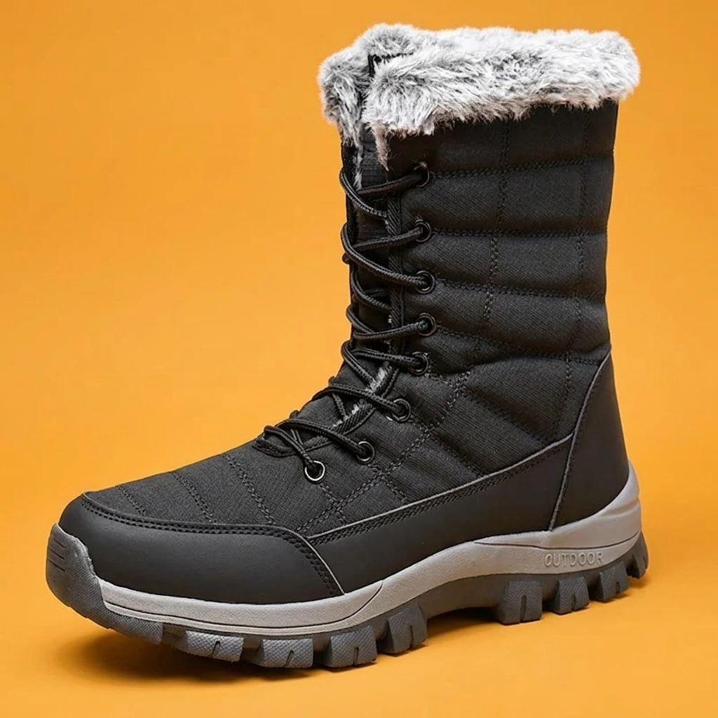 Sepatu Bot Salju Musim Dingin  - Snow Boot Fur Lined ulasan dan harga