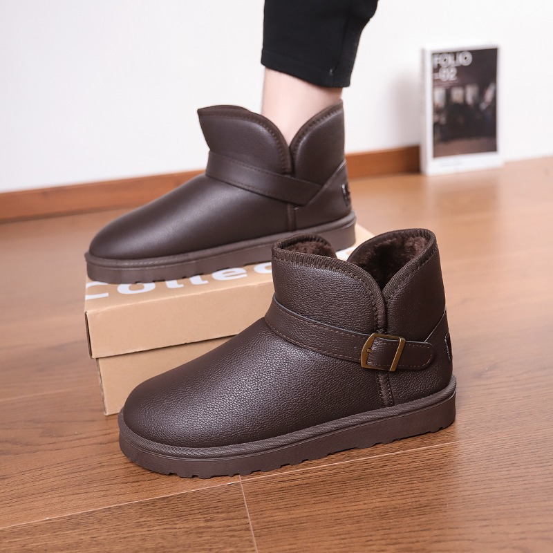 Sepatu Bot Salju Pria Warna So - Snow Boot Fur Lined ulasan dan harga