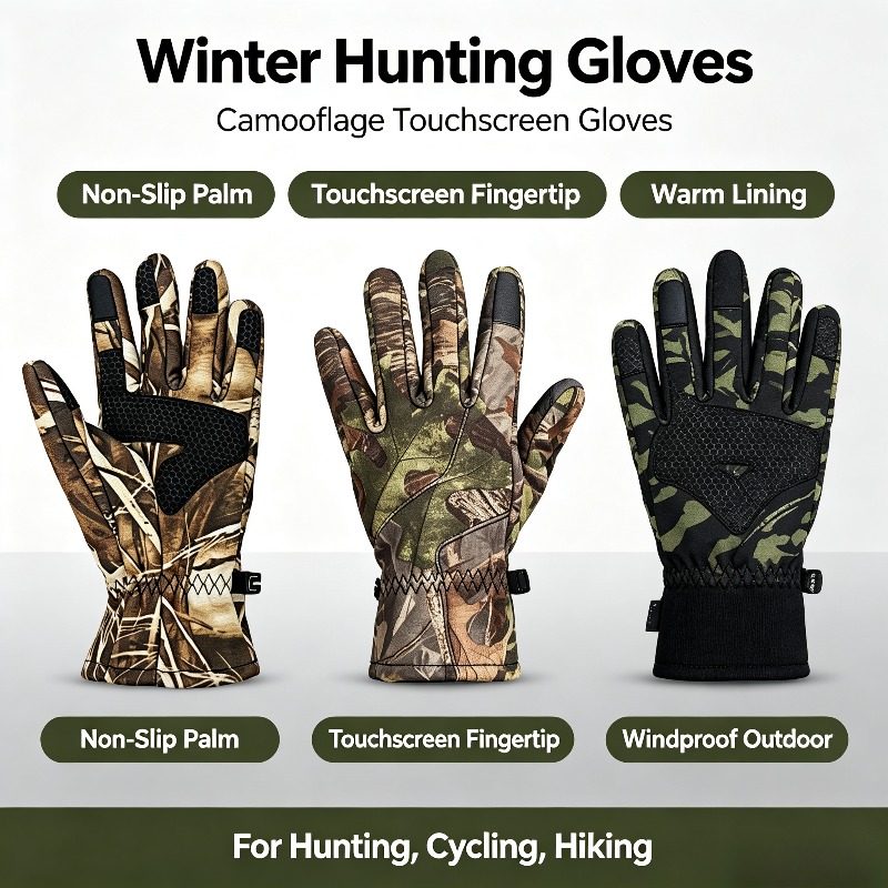 Sarung Tangan Berburu Anti-Sel - Knit Glove Touch Screen ulasan dan harga