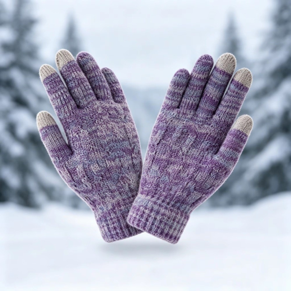 2 Buah/Set Set Sarung Tangan T - Knit Glove Touch Screen ulasan dan harga