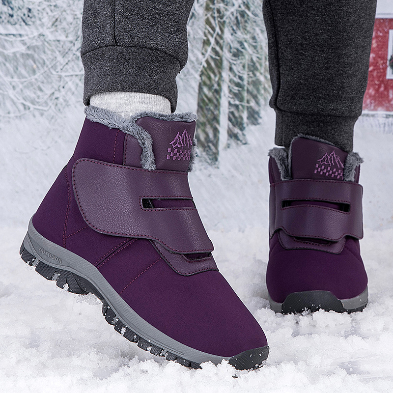 Sepatu Bot Salju Wanita Berlap - Snow Boot Fur Lined ulasan dan harga