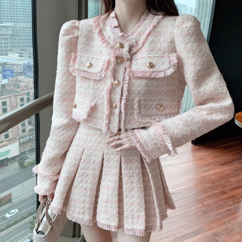 Rumbai elegan wanita, Y2K sete - Winter Clothing Korean ulasan dan harga