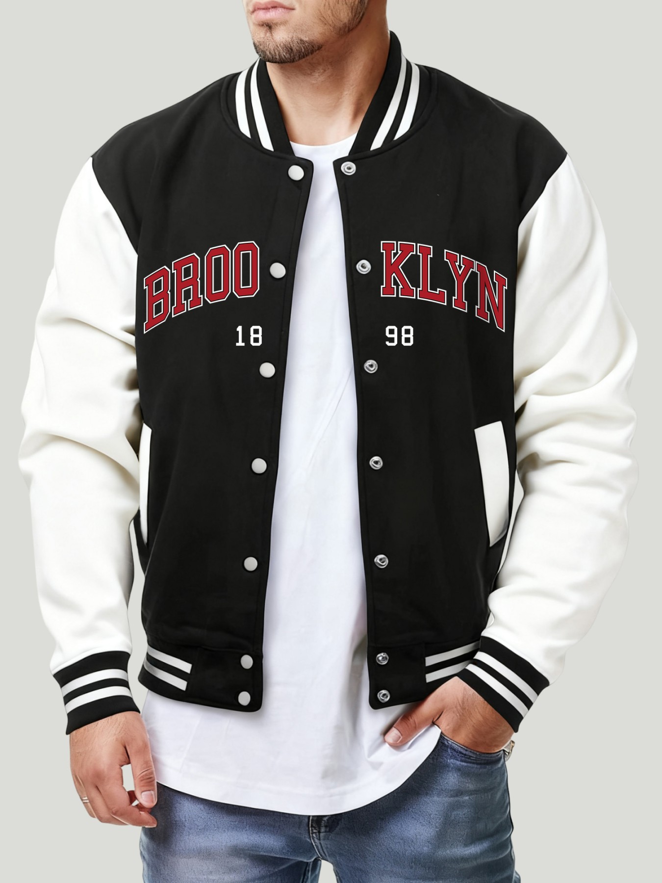 Jaket Pria Brooklyn New York A - Winter Clothing New York ulasan dan harga
