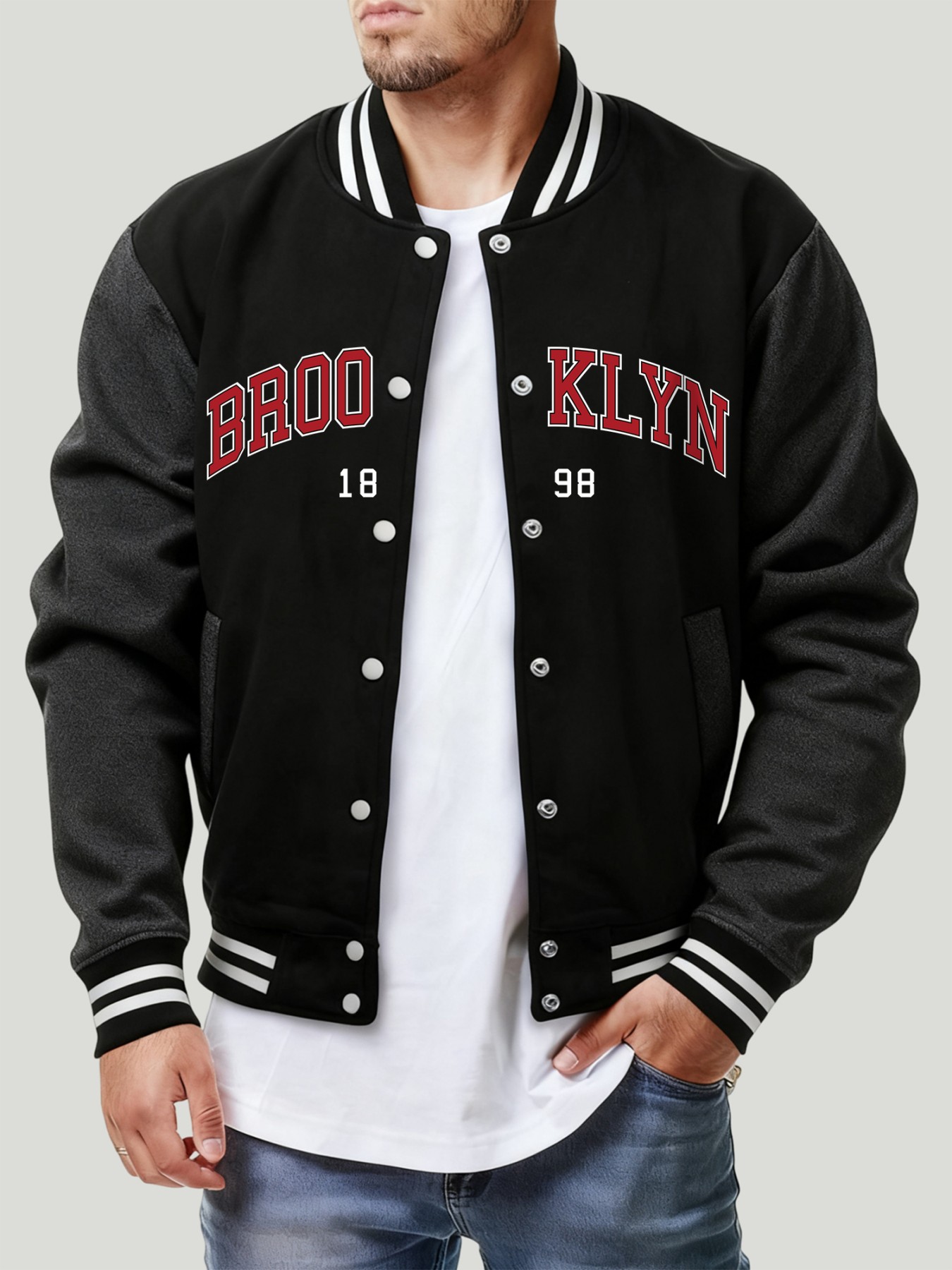 Jaket Pria Brooklyn New York A - Winter Clothing New York ulasan dan harga