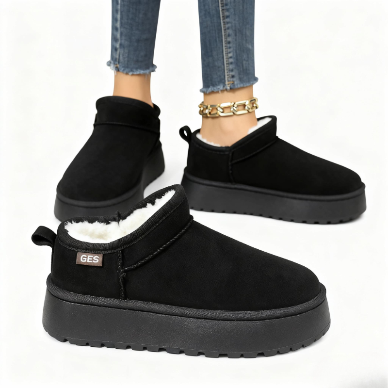 Sepatu Bot Musim Dingin Baru 2 - Snow Boot Fur Lined ulasan dan harga