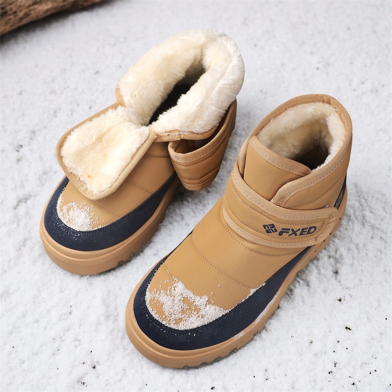 Sepatu Bot Salju Pria Musim Gu - Snow Boot Fur Lined ulasan dan harga
