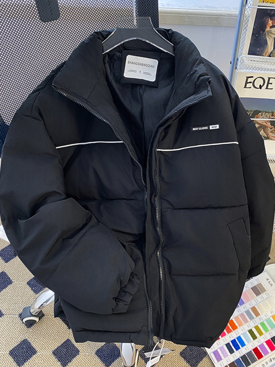 Jaket empuk katun kerah berdir - Winter Clothing Hong Kong ulasan dan harga