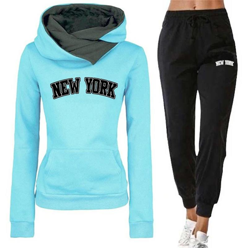 Hoodie Tracksuit Wanita Musim  - Winter Clothing New York ulasan dan harga