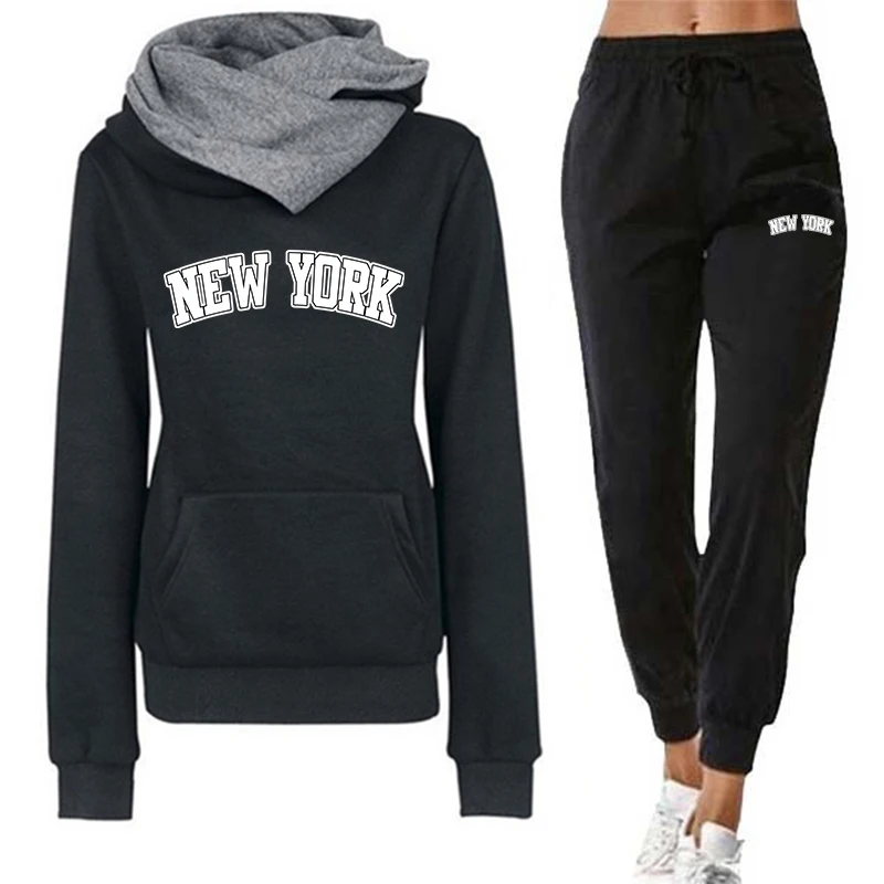 Hoodie Tracksuit Wanita Musim  - Winter Clothing New York ulasan dan harga