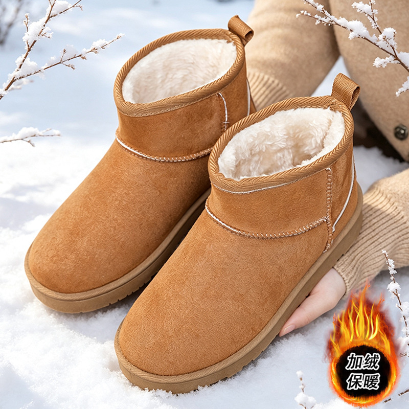Sepatu Bot Salju Wanita Model  - Snow Boot Fur Lined ulasan dan harga