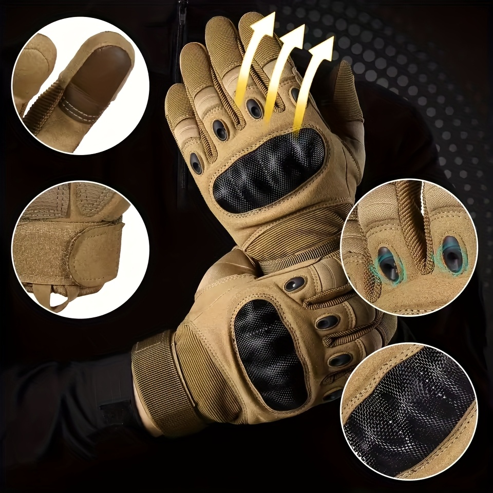 Sarung Tangan Taktis Pria Baru - Knit Glove Touch Screen ulasan dan harga