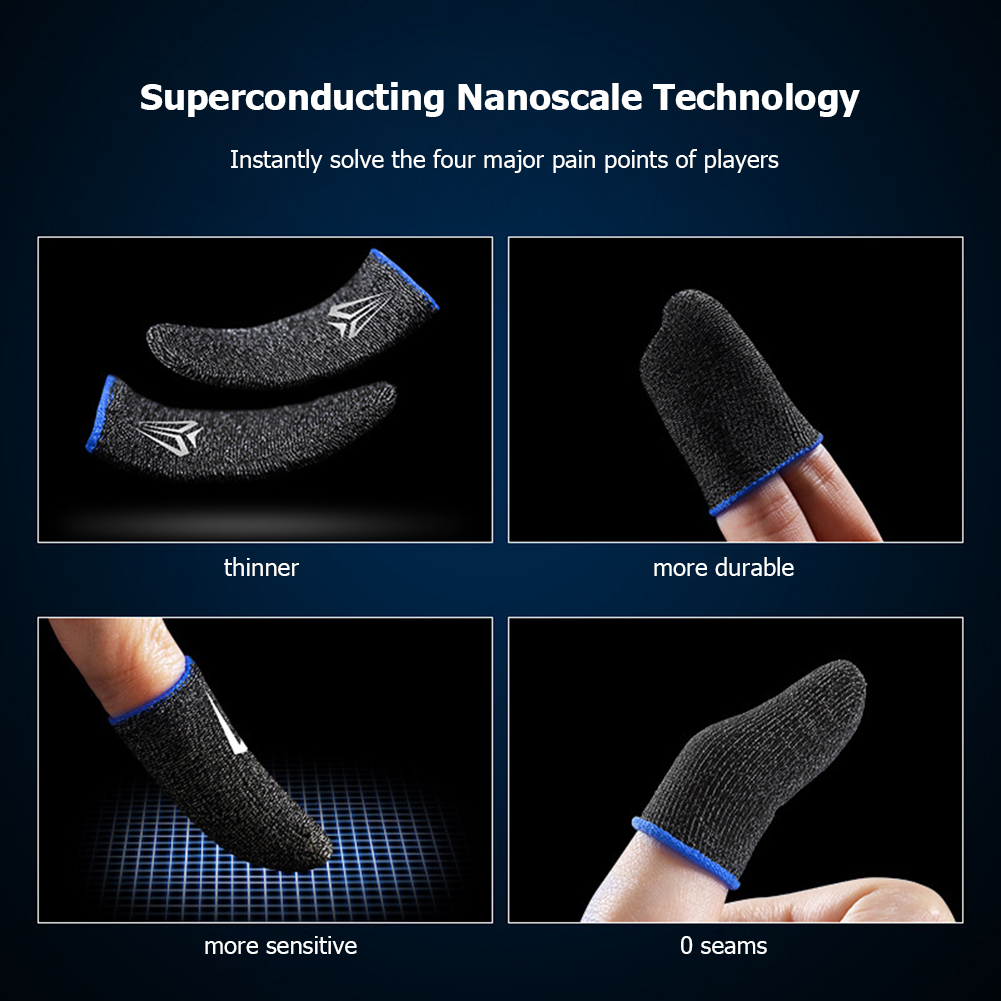 1 Pasang Sarung Jari Gaming, S - Knit Glove Touch Screen ulasan dan harga
