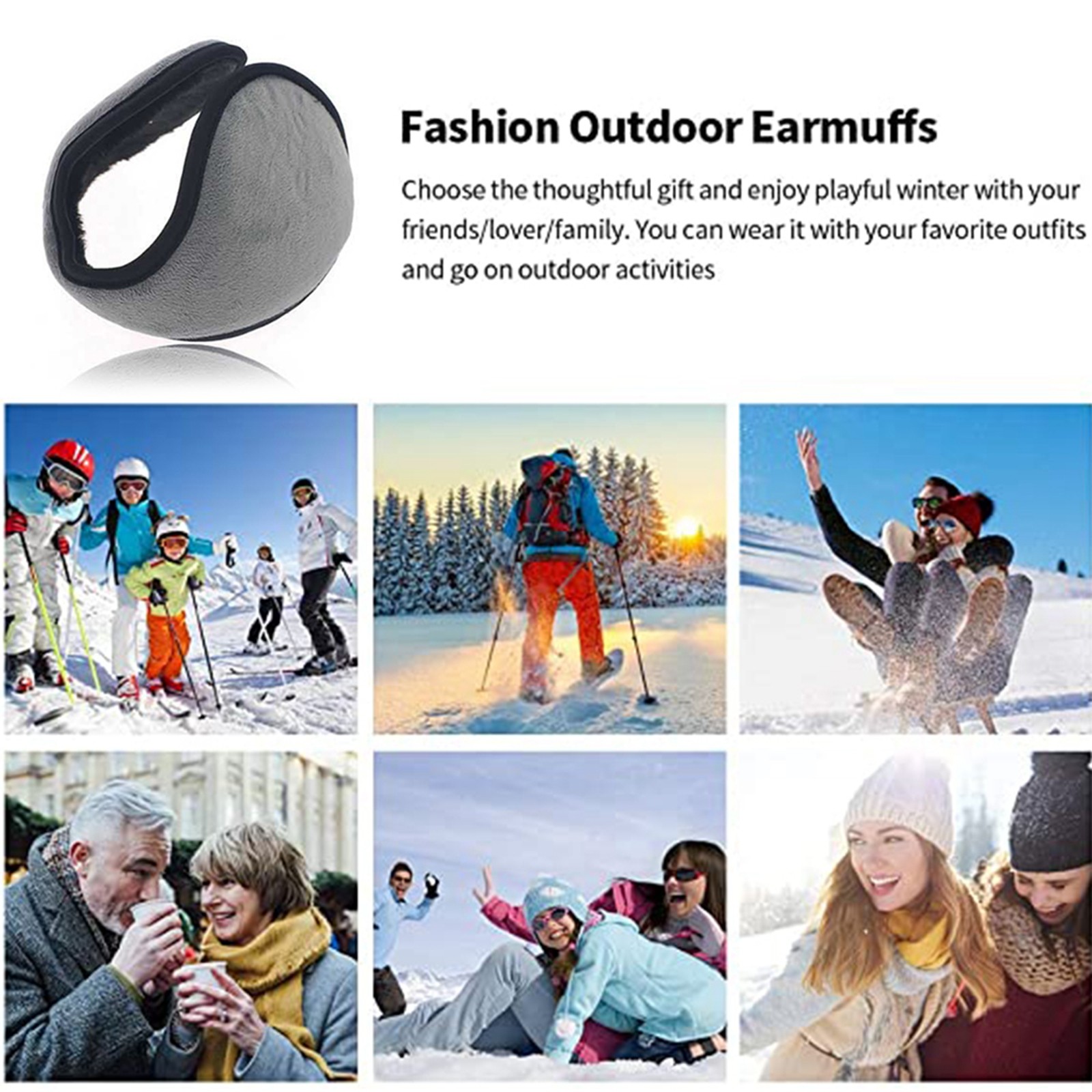 Penutup Telinga Musim Dingin B - Ear Muff Foldable ulasan dan harga